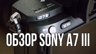 Обзор Sony A7III. Видеосъемка .