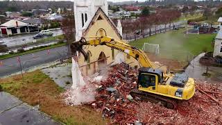 St. Marys Church Pleasant Point  Demolition