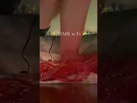 Who wants tingles?? #asmrtingles #feetsounds #asmrcommunity #ytchannel #footrelaxation
