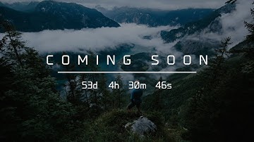 Coming Soon Page | HTML, CSS & JavaScript
