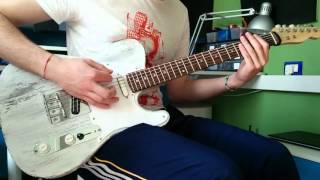 low-tuning telecaster & hot rails clone - quick demo