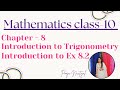 Maths : Introduction to Trigonometry| Introduction of Exercise 8.2 | With Pooja Nautiyal