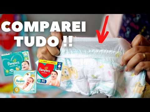 Vídeo: Pampers: Vantagens E Desvantagens