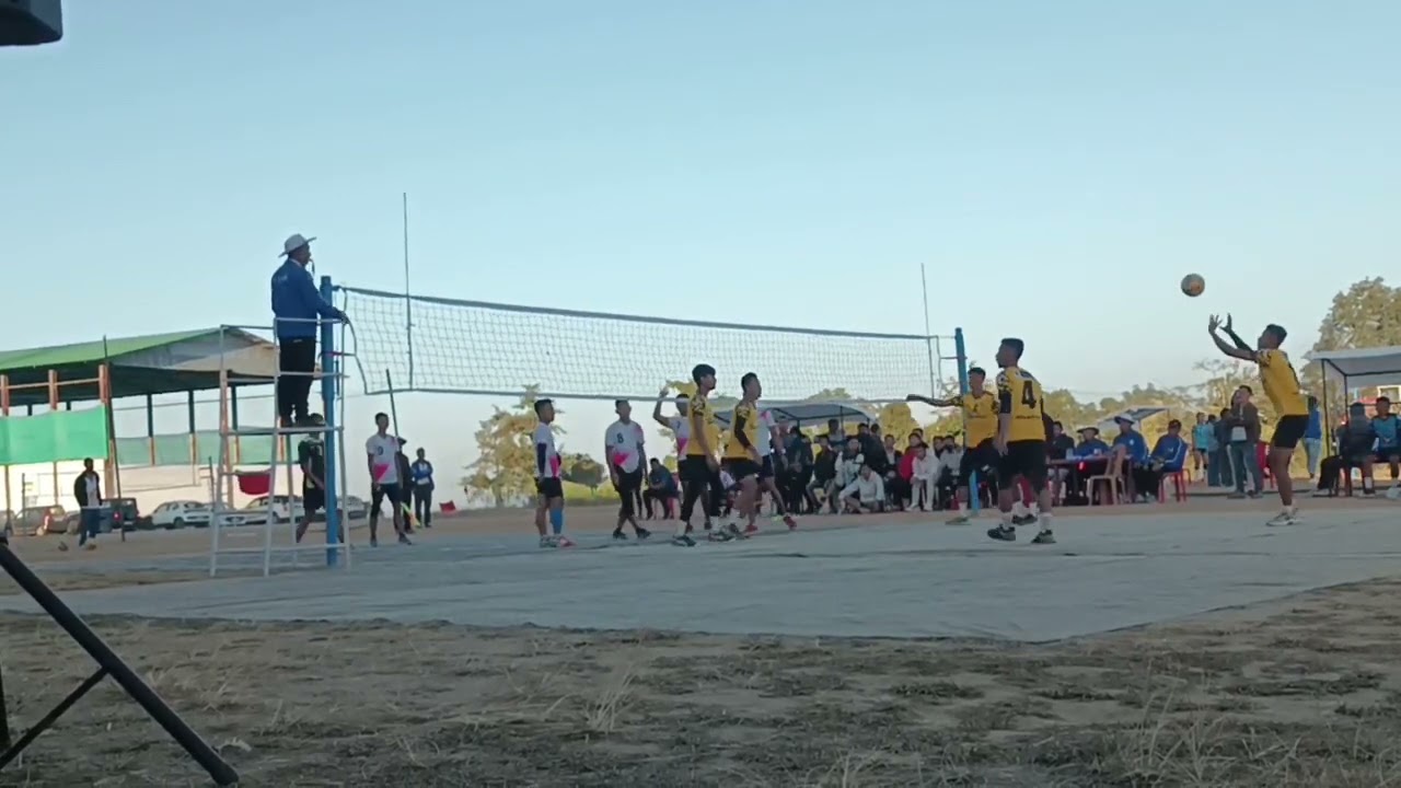 Men Final - Senapati Sporting Club Vs Japüphiki  Club at 10th Kohima Open Volleyball Trophy 2023