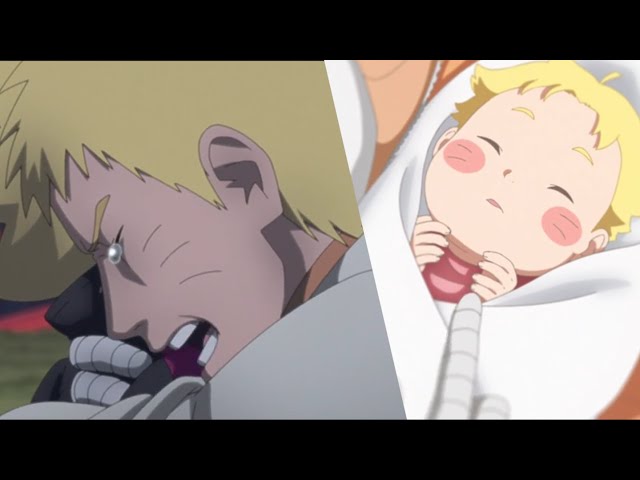 Naruto Crying Over Boruto's Death - Naruto Remembers Baby Boruto - Last Episode class=