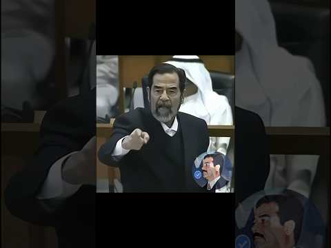 صدام حسين يحرج القاضي محمد العريبي