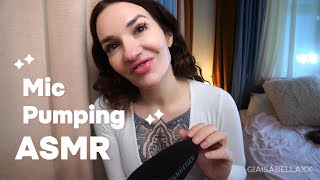 Asmr Mic Pumping Fast And Slow Pumping, Swirling, Scratching