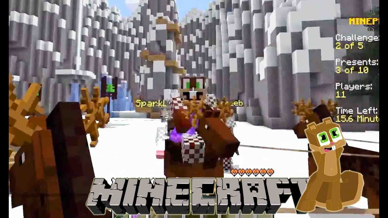 Christmas Chaos 2 Mineplex 2022 Squirrrel Plays Christmas Chaos Mini Game On Mineplex - Minecraft - Youtube