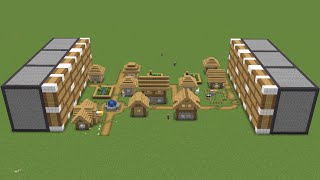 minecraft village combined = ???