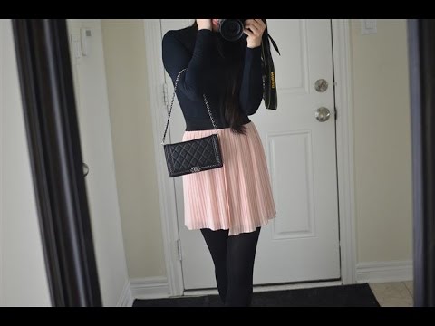 OOTD feat. The Chanel Le Boy Bag WOC (wallet on chain w/ short strap) 