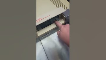 How to insert an NES cartridge