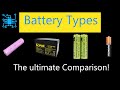 Which battery Tyrpe is the best?  Comparison