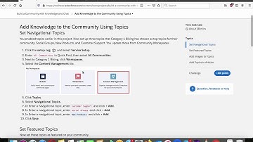 Add Knowledge to the Community Using Topics in Salesforce