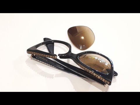 Очки Chrome Hearts. Ремонт пластиковой оправы. Glasses repair.