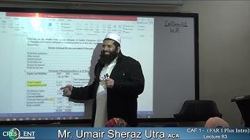 CAF-1 ~ FAR 1 + intro~ Sir Umair ~ Lecture-83