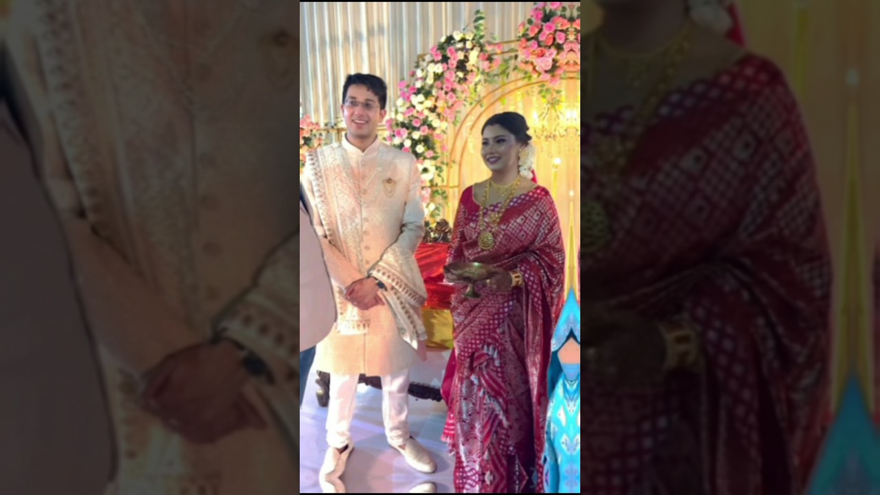 UPSC topper Mayur Hazarika sir wedding 💍 reception 💐 
