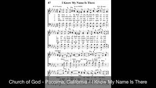 Hymn: I Know My Name Is There
