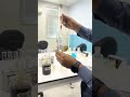 Experiment to test enzyme action by putting amylase in starch solution in test tube at 37°C #amylase