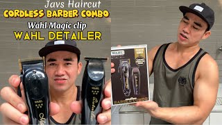 CORDLESS BARBER COMBO 5 STAR WAHL MAGIC CLIP & WAHL DETAILER 2023 | UNBOXING |