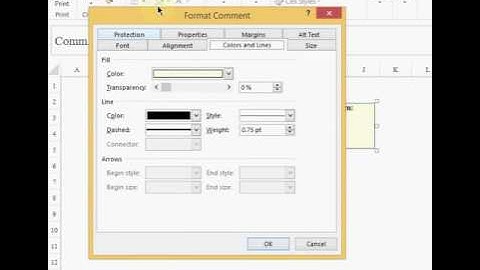 Excel (Th) Commnent add Picture การนำรูปภาพใส่ใน Comment