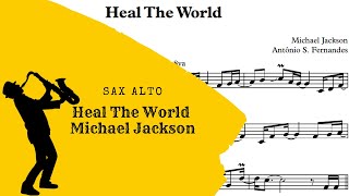 Heal The World - Michael Jackson Sheet Music sax alto