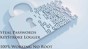 Easiest Way Of Stealing Passwords ||KeyStroke Logger || No root method || 100% Working