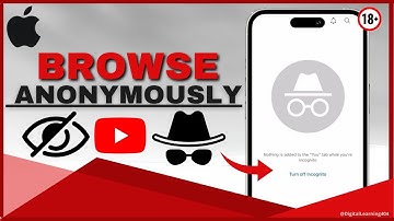 How To ENABLE or DISABLE Incognito Mode on YouTube (NEW UPDATE!)