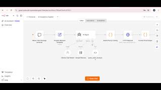 AI Analytics Copilot Live Demo | n8n, Ollama (Llama 3.2) & NocoDB