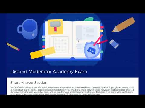 Discord Moderator Academy Exam | All Correct Answers