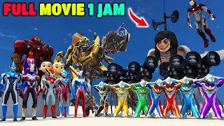 FULL OVIE 1 JAM ULTRAMAN KUASA 7 PERANG MELAWAN SIREN HEAD MOMO UNTUK SELAMATKAN ULTRAMAN DYNA GTA 5