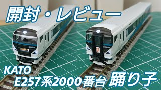 [開封・レビュー] KATO E257系2000番台 特急踊り子 9両セット