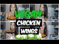 Vegan Cauliflower Buffalo Wings: Cooking With Haley!