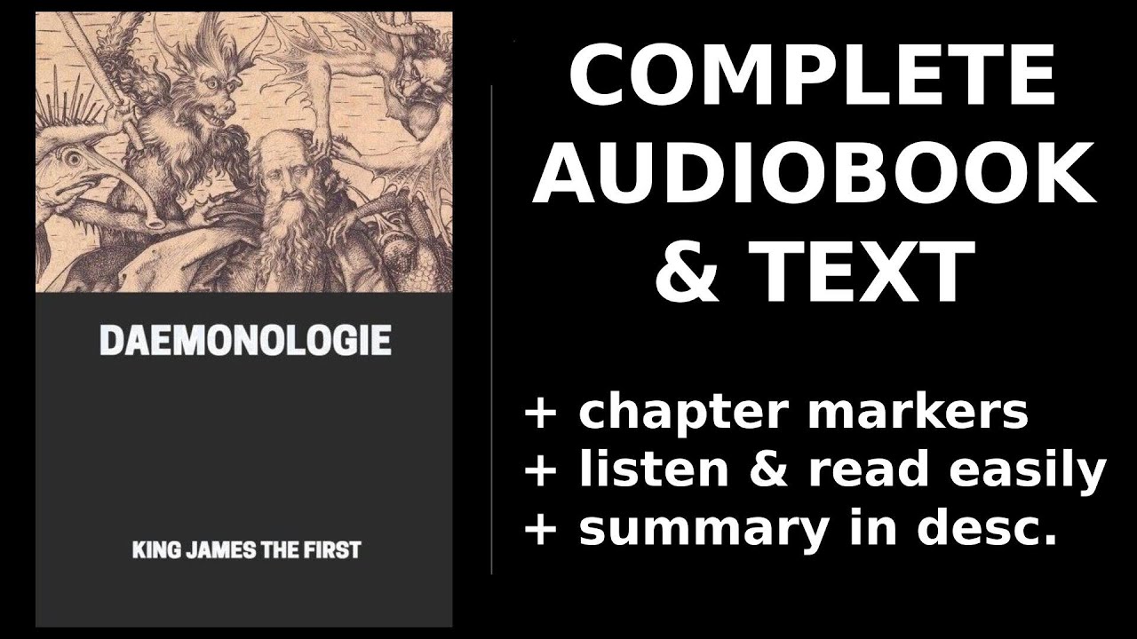 Daemonologie. By King James The First. Audiobook