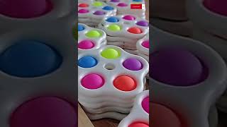 Pop It Figet Toys Anti-Stress Dimple Bubble Simple Dimple Pop Push Send #shorts #asmr screenshot 5