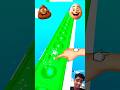 Poop vs egg Happy pop run #2 #shorts #gaming #youtubeshorts
