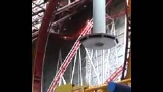 The West Edmonton Mall's Mindbender Rollercoaster