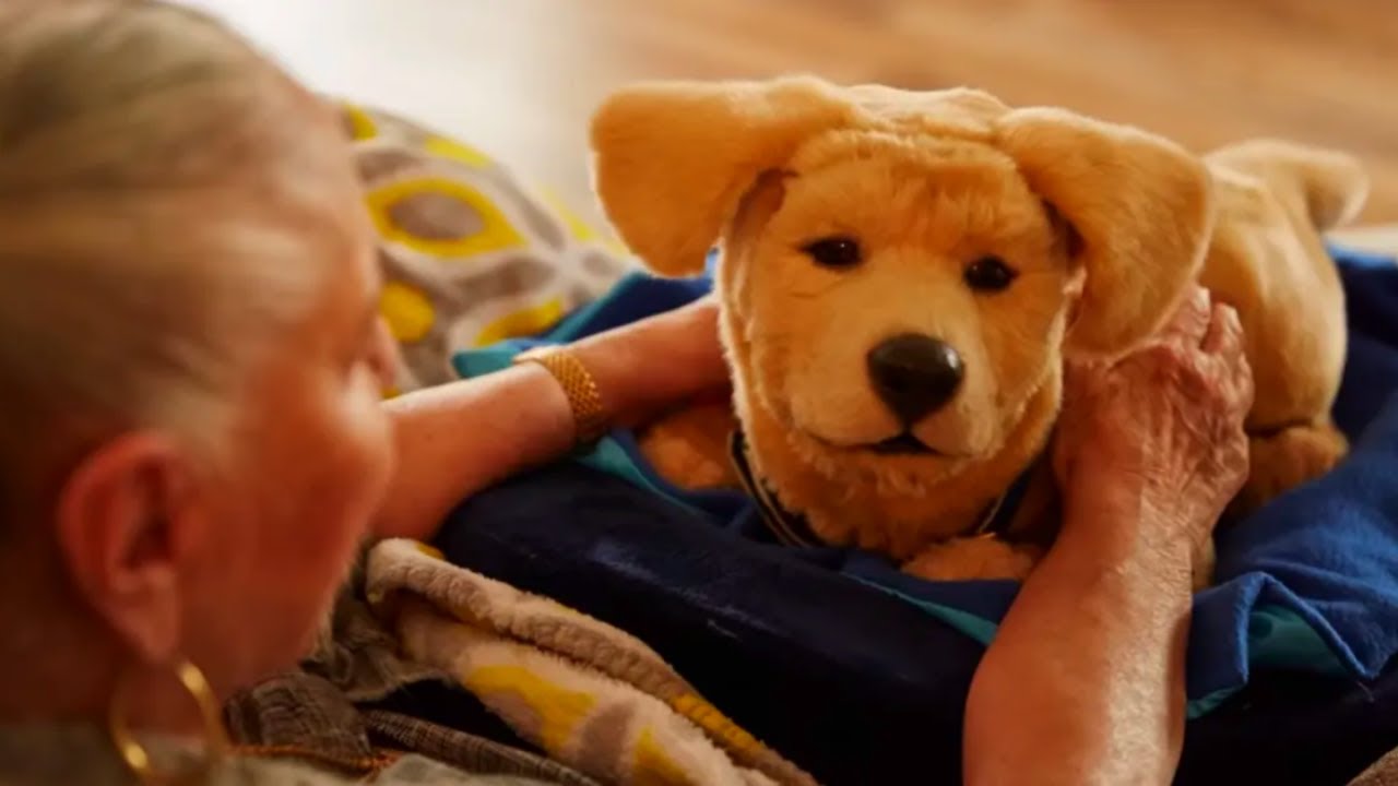 Man Creates Realistic Robotic Dog To Comfort People With Alzheimer’s