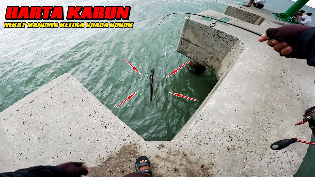 JANGAN SAMPAI KALIAN MENGALAMI HAL INI..!!! MANCING SAAT CUACA SEDANG BURUK