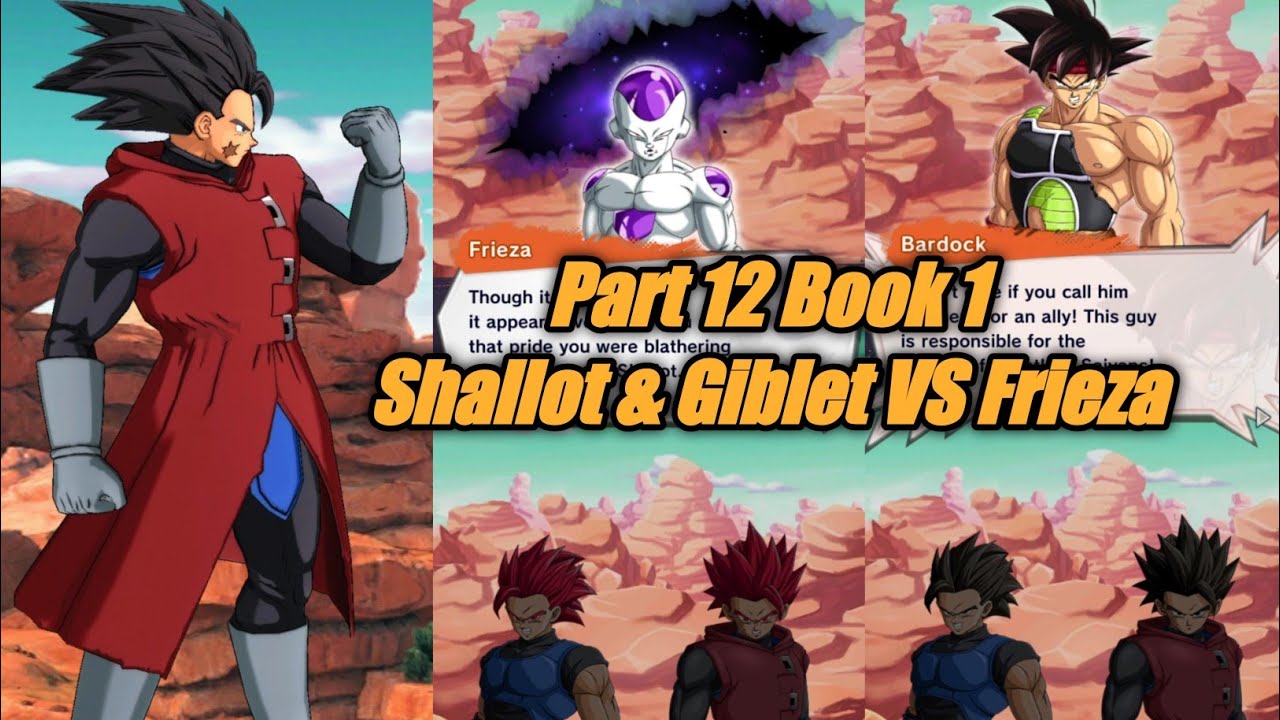 Main Story Part 12 Book 1 Shallot & Giblet VS Golden Frieza In Dragon