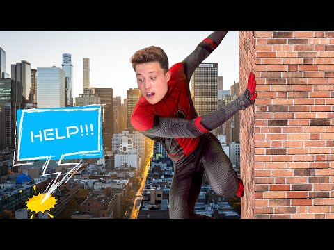 SPIDERMAN Fights Crime - Real Life Parkour POV