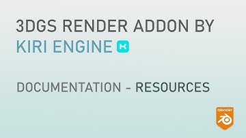 3DGS Render Addon for Blender V3 - Documentation - Resources