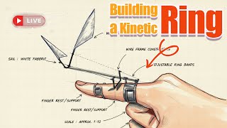 Building a Kinetic Mechanical Wing Ring That Flies!