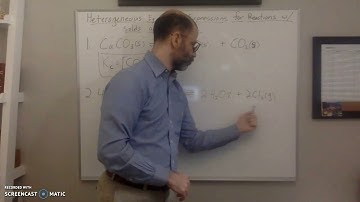 Heterogeneous Equilibrium Expressions for Reactions with Solids and Liquids (Practice Problems)