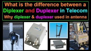 What is the difference between a Diplexer and Duplexer | duplexer vs diplexer | combiner vs duplexer