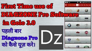 How To Use Diagzone Pro  Software First Time  Software/Launch Golo 3.0  Full Software use screenshot 5