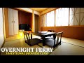 Overnight Ferry Ride in the Traditional Japanese Room | Sapporo - Niigata