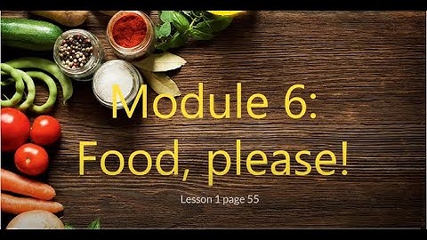 Year 3: Module 6 (lesson 1) page 55