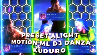 PRESET 3D🥴🤙🏻 || MOBILE LEGEND 😱😎 || DJ DANZA KUDURO🤩👍🏼 ||