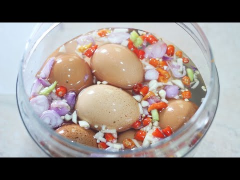 Cara Membuat Telur Asin Berbumbu