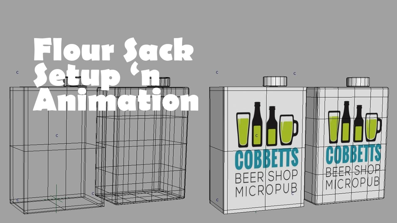 Flour Sack Animation n Setup Rig 17040501 - YouTube
